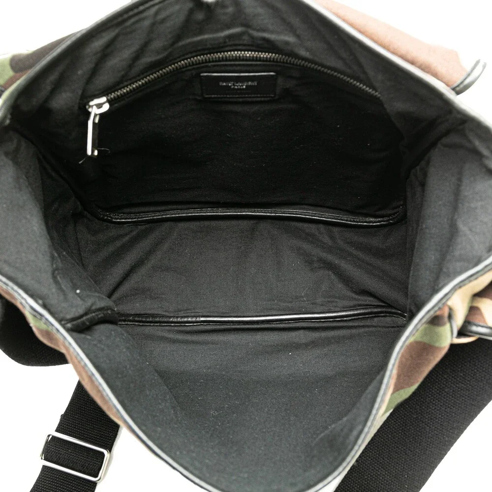 Auth Saint Laurent Canvas Camouflage #169998S59B - Picture 4 of 11